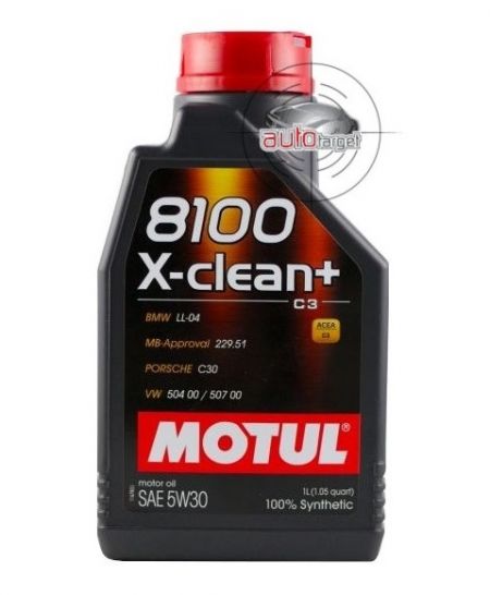 Olej MOTUL 5w30 X-CLEAN + 8100 5L 1L