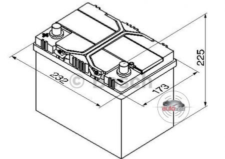 Akumulator Bosch S4 60ah 540a 12V Lewy Plus L+